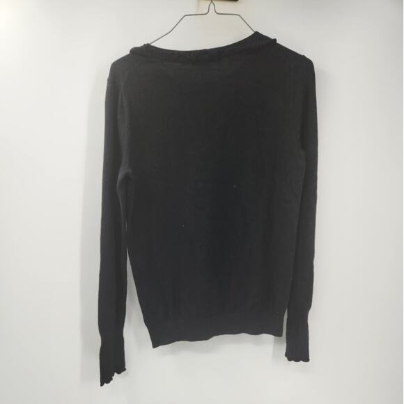 Boden Cotton Wool Blend Sweater Womens Size 4 Crew‑Neck Long‑Sleeve Classic - Picture 2 of 5